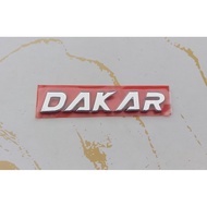Pajero Dakar emblem / Pajero Dakar chrome Dakar emblem