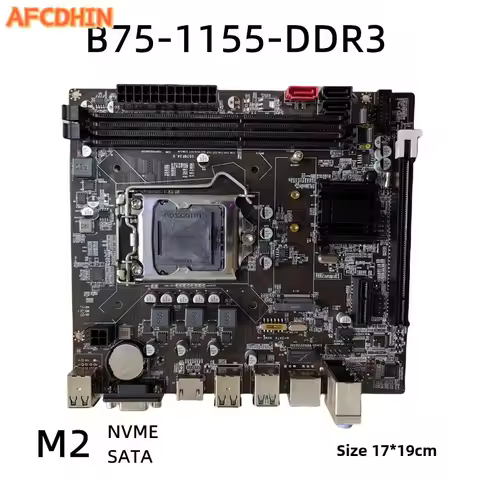 New B75 desktop computer motherboard 1155 pin M2 underground city bricklaying DNF studio replacement