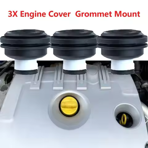 3pcs Replaceable Car Engine Cover 1.5 & 1.9 DCi Rubber Grommet for Renault Clio II III Kangoo I Modu