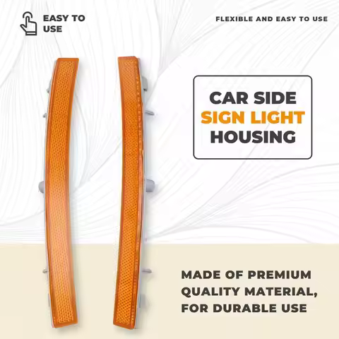 Professional Car Side Marker Lamp Housing Fender Side Width Lights Reflectors 8355A119 8355A120 For 