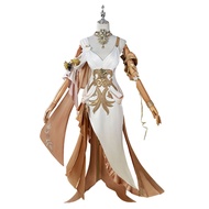 Game Honkai Star Rail Aglaea Cosplay Women's Dress - Weaver of Gold Theme