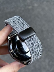 Dây Đeo Đồng Hồ GT5/4 Dệt Bằng Nylon Co Giãn Có Khóa Từ Huawei GT3 Watch4 Watch3Pro New Dây Đeo Cổ T