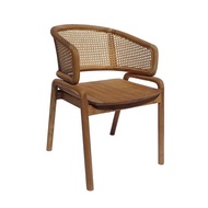 KAYU Teak Rattan Dining CHAIR/Teak Rattan CAFE CHAIR/Teak Rattan CHAIR/Rattan CHAIR