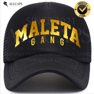 HIGH QUALITY DPWH CONTRACTOR MALETA GANG GOLD CHROME Mesh Cap Net Cap Trucker Hat Baseball Cap