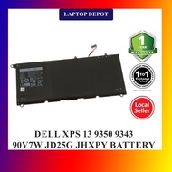 Dell XPS 13 9343 9350 90V7W JD25G KHXPY 0N7T6 Original Replacement Battery