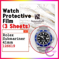 Screen Protector for Rolex Submariner (3 sheets) / 126619 / Scratch & Contamination Prevention Stick