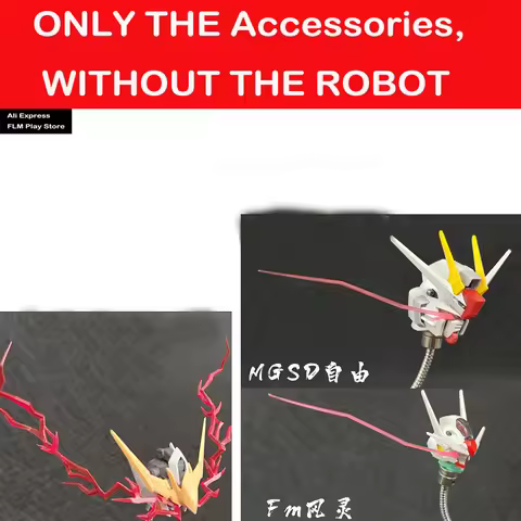 IN STOCK Weapo Upgrade Kit for MGSD MG HG Blood Strip Eye Effects Barbatos LUPUS REX FM Aerial Anten