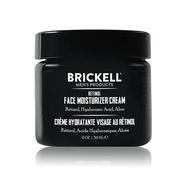 Brickl Men's Retinol Facial Moisturizer, Organic Anti-Wrinkle Night Moisturizer, Containing Retinol 