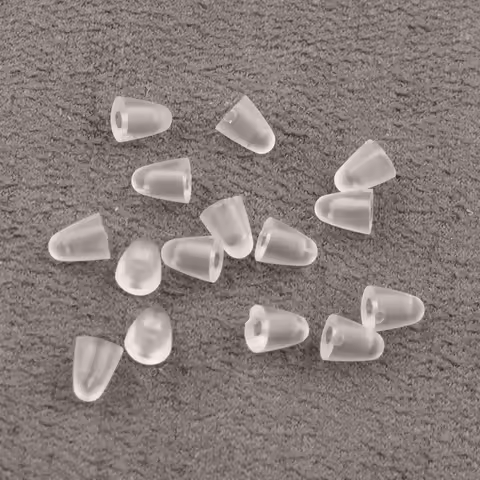 1000pcs 2.5x1.2x3.5mm,2.5x1.4x3.5mm Eyeglasses Glasses Rubber Cap Repair Rubber Nuts