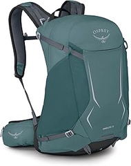 Osprey Hikelite 28L Durable Hiking Backpack - Travel Daypack with Rain Cover for Men and Women, Casc