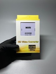 New AV To HDMI Converter三色線 轉 HDMI輸出 經典遊戲機 舊款DVD VCD適用