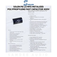 Solen PB 1.0 mfd Metalized Polypropylene Fast Capacitor 400V