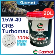 Castrol Engine Oil / Minyak Enjin Castrol / CRB Turbomax 15W-40 CH-4 (20L)