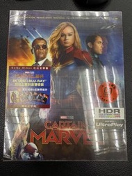 Captain Marvel Bluray 藍光 4K UHD