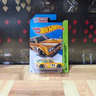 Hotwheels '71 Datsun Bluebird Yellow Wagon510 Yellow/ - HW Workshop Hot Wheels