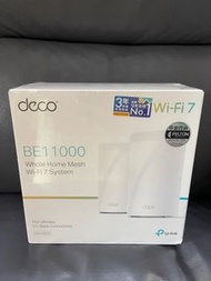 💥693+好評網店💥 TP-Link Deco BE65 BE11000 三頻完整智慧家庭 Wi-Fi 7系統 2件裝