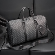 Leather Weekender Bags Floral Man Gym Bag Large Capacity Travel Bags Fashion Man Duffel Bags