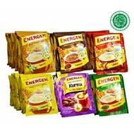 Chocolate Energen, 1 pack contains 10 pcs