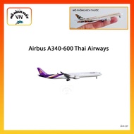 [1:400] Airbus A340-600 Thai Airways Assembly Paper Model - MohinhgiayVN