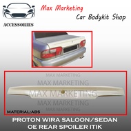 PROTON WIRA SALOON SEDAN OE SPOILER ITIK FULL FITING /HIGH QUALITY PRODUCT (UNPAINT/WITH PAINT-PIANO