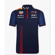 ✁▫ 2023 new summer F1 racing Red Bull Team short-sleeved polo shirt