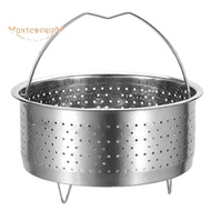 Stainless Steel Steamer Basket Rice Cooker for Instant Cooker with Handle Pressure Cooker Rice Steamer