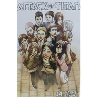 ATTACK ON TITAN  (ENGLISH COMIC) VOL 1-34 END