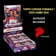 Topps Chrome Formula One F1 Hobby Box 2023 - Chase Driver Autographs!