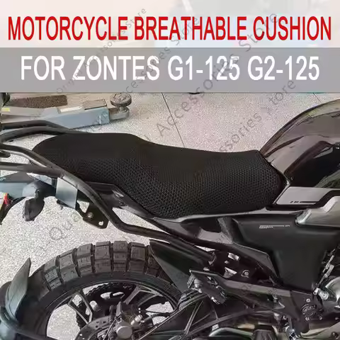 Seat Cover For Zontes G1-125 G2-125 Cushion Cover Zontes G1 125 G2 125 Motorcycle Breathable Cushion