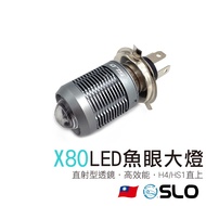 SLO [X80 LED Fisheye Headlight] H4 HS1 Locomotive Headlight LED Headlight Fisheye Headlight Car Head