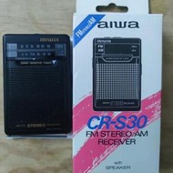 【千代】AIWA/愛華CR-S30 立體聲收音機 全新未使用 國頻功