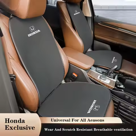 Car Interior Seat Cushion Cover Backrest Pad Protect Mat For Honda Civic Accord Fit Jazz CRV BRV HRV