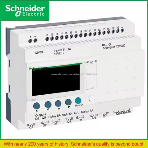 New Original, Controller PLC Zelio Logic SR3, SR3B261FU SR3B261B SR3B262BD SR3B261JD SR3B261BD
