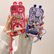 Casing REALME C11 2021 Kartun boneka silikon lembut Phone casing