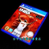 缺貨【PS4原版片】☆ NBA 2K14 ☆【中文版 中古二手商品】台中星光電玩