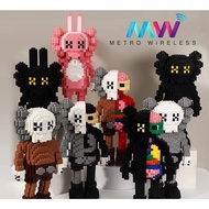 Kaws Figure Building Blocks Cartoon Toy Kids Adults Gift Lego