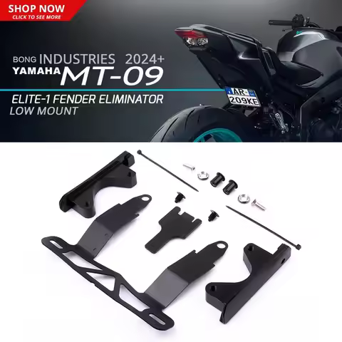 MT-09 Tail Tidy For YAMAHA MT-09/SP MT09 (Gen 4)2024 2025 Low-Mount Fender Eliminator Tail Tidy Lice