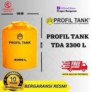 Tangki Air Plastik Profil Tank Tda 2300 Liter - Toren Air Profil Tank