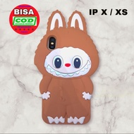 IP X Casing / XS XR Softcase Case Labubu Viral Soft Cute Casing