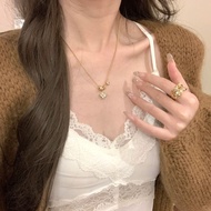 Passepartout lucky four-leaf clover necklace S925 Passepartout lucky four-leaf clover necklace S925 