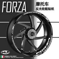 [Lotto Locomotive] Suitable for Honda FORZA FORZA NSS750/350/300 Wheel Sticker Wheel Rim Sticker Ref