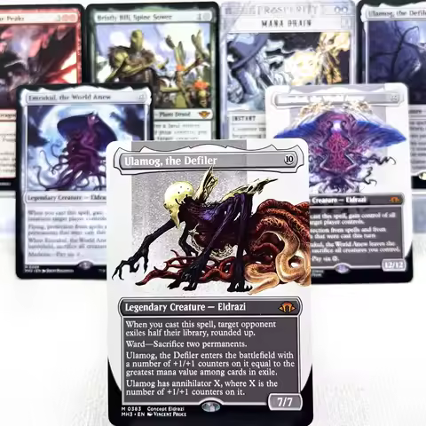 MH3 OTJ OTP HOLO7-Ⅰ04 TCG Cards Proxys Ulamog, the Defiler Bristly Bill, Spine Emrakul, the World An