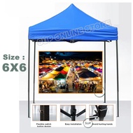 6x6 Ft Folding Canopy Set / Tent ( 2m x 2m ) / Kanopi / Khemah / Payung Niaga Canopy Lipat Kanopi