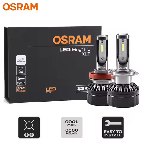 OSRAM LED XLZ Pro H1 H4 H8 H11 H16 HIR2 HB3 HB4 50W Power Car LED Headlight 6000K 9005 9006 9012 Aut