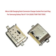 2pcs 5pcs 10pcs Micro USB Charging Dock Connector Charger Socket Port For Samsung Galaxy Tab A7 10.4