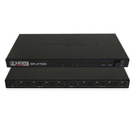 Hdmi splitter one in eight HD video one in eight out HDMI split screen device one in eight out 4K * 