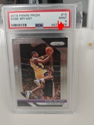 @包sf@ kobe bryant 2018 Panini Prizm psa 9 #15