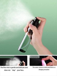 1個30ml/60ml/80ml/100ml/120ml精細噴霧瓶,適用於化妝品、酒精、水、便攜式空瓶