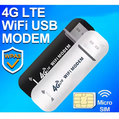 4G LTE Wireless Portable WIFI Router USB Dongle Modem Stick Mobile Broadband 2.4G 150Mbps Driver-fre