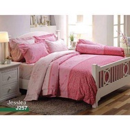 JESSICA ชุดผ้าปูที่นอน ขนาด 3.5 ฟุต (3 ชิ้น) ไม่รวมผ้านวม (ของแท้ 100%) รหัส J257